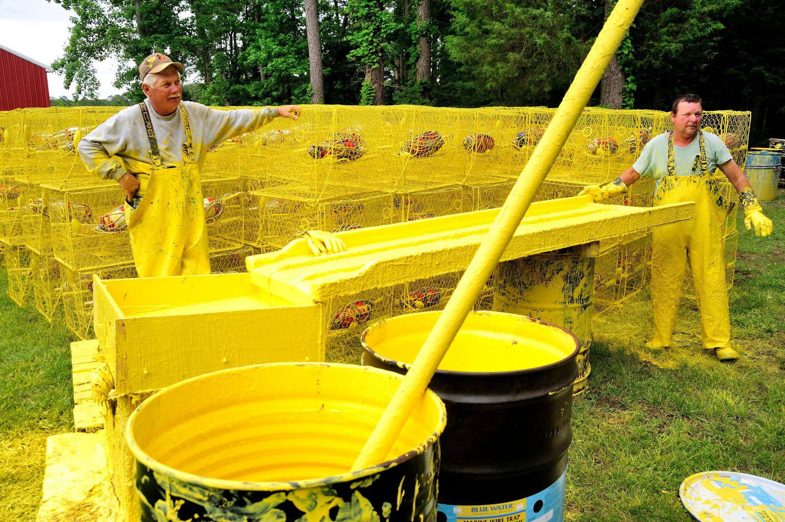 Prepping for Potting, Praying for Crabs Maryland Sea Grant